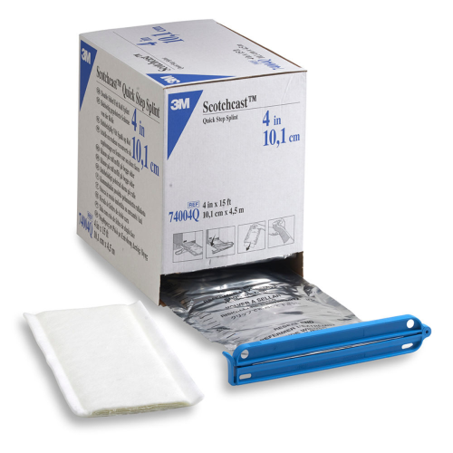 Scotchcast™ Quick Step Double Sided Felt Roll Splint - 4 Inch x 4.5 m