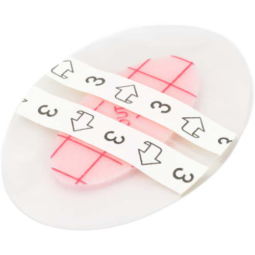 PolyMem® Shapes® Oval Film Adhesive Dressing - 2" x 3" (Box of 20)