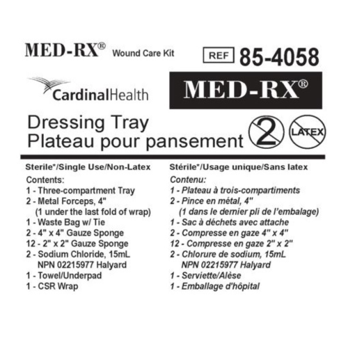 Med-Rx® Dressing Tray, Sterile = 300-854058