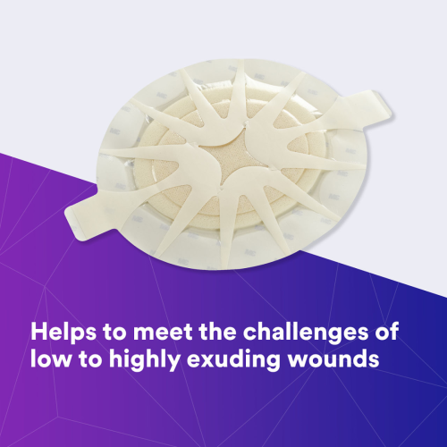 Tegaderm™ High Performance Foam Adhesive Dressing, Large Oval - 7.5" x 8.75" (Box of 5) = 300-90616