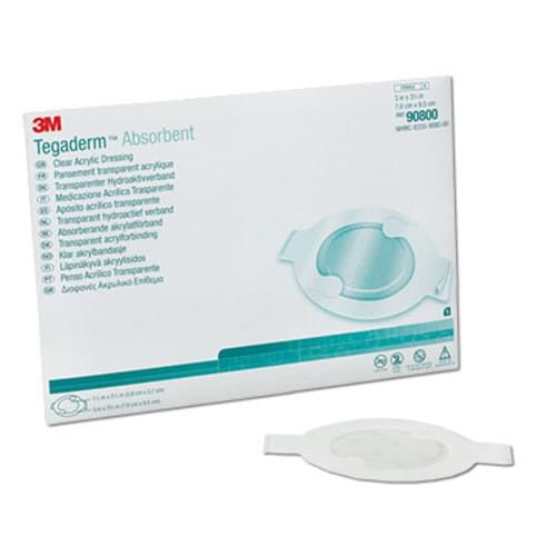 3M Tegaderm Clear Dressing Small Oval 7.6cm x 9.5cm