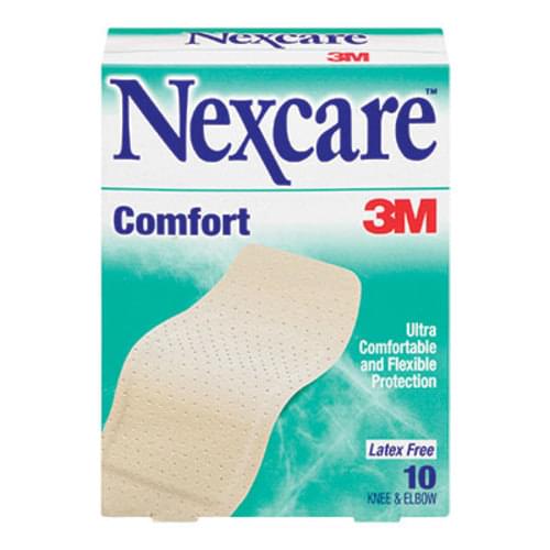 3M Nexcare& Comfort Strip Knee & Elbow Bandages 1" x 3"