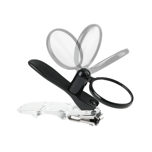BIOS Living Rotating Nail Clipper with Magnifier Glass = 300-FP408