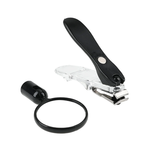 BIOS Living Rotating Nail Clipper with Magnifier Glass