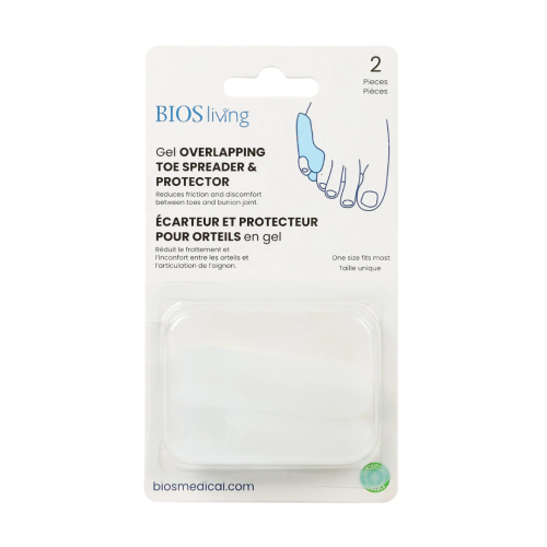 BIOS Living Gel Overlapping Toe Spreader & Protector
