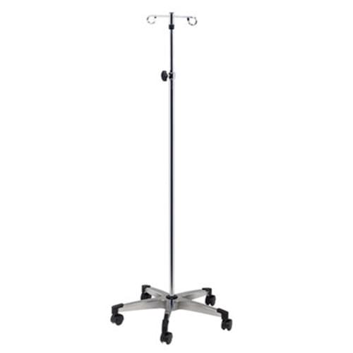Clinton 5-Leg 2-Hook IV Pole