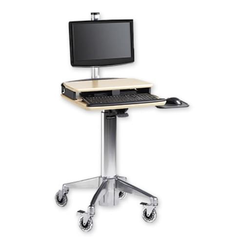 Midmark 6203 Mobile Workstation - Pebble Grey
