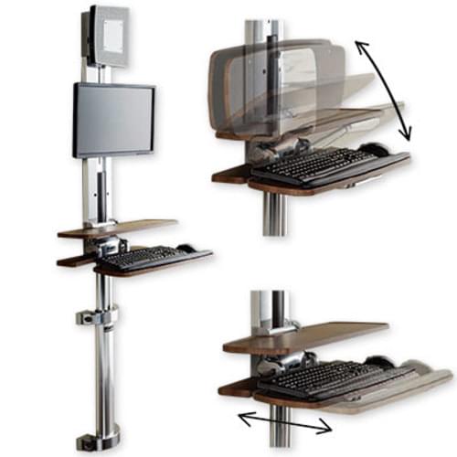 Midmark Care Exchange Wall Mounted Work Station Model 6271