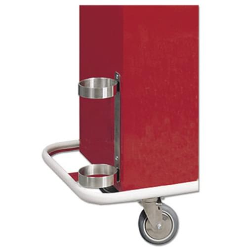 Stainless Steel Oxygen Tank Holder for Harloff Emergency Cart