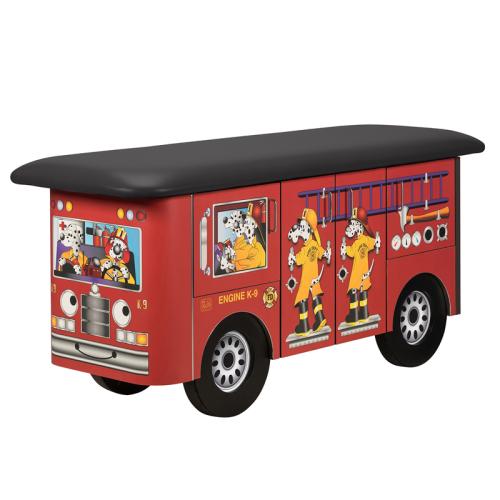 Clinton 7030 Red Engine K-9 Pediatric Exam Table (No Scale)