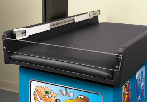 Clinton 7844 Pediatric Exam Table With Scale - Outback Buggy with Aussie Animal Pals = 301-7844