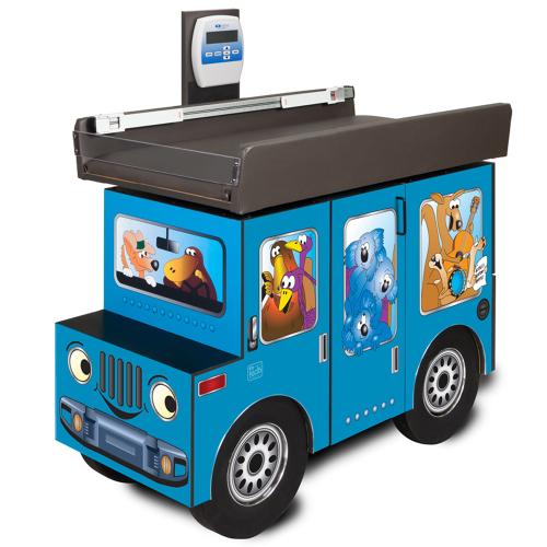 Clinton 7844 Pediatric Exam Table With Scale - Outback Buggy with Aussie Animal Pals