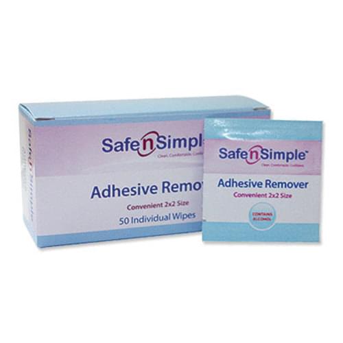 Safe n Simple Adhesive Remover 4" x4.75" Canada Medical Supplies
