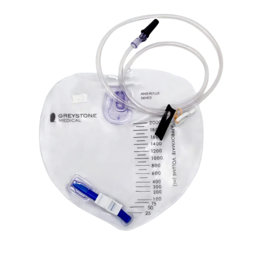 Urinary Drainage Bag - 2000ml (Case of 20) = 326-2000