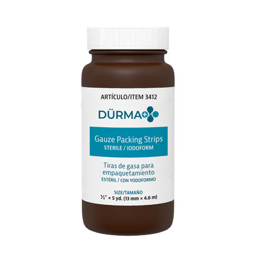 Dynarex Dürma+ Sterile Packing Strips, Iodoform - 1/2" x 5 yds