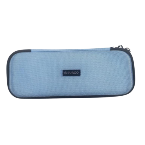 Deluxe Deep Compact Stethoscope Case - Blue