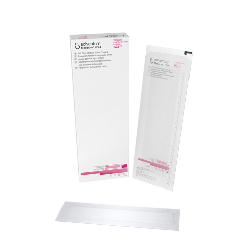 Solventum™ Medipore™ + Pad Dressing (formerly 3M™ Medipore™) - 3.5" x 13.75" (Box of 25)