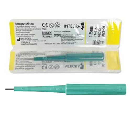 Miltex® Sterile Disposable Biopsy Punch - 1.5mm Diameter = 400-4415910