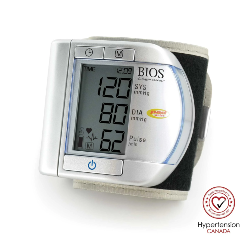 BIOS Diagnostics Wrist Blood Pressure Monitor (Precision 6.0)