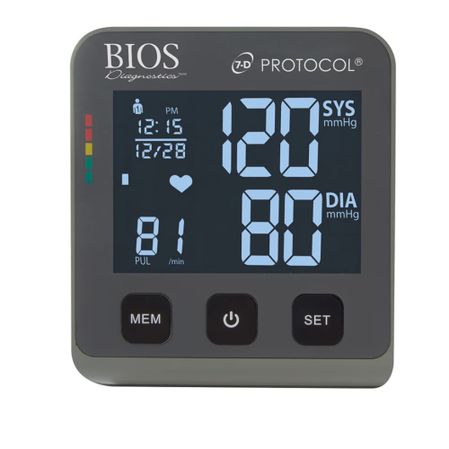 BIOS Diagnostics Protocol 7D MII Blood Pressure Monitor = 401-BD252