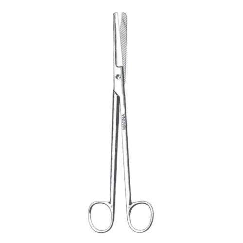 Almedic MAGNA® Sims Uterine Scissors Straight, Blunt/Blunt - 20cm / 8"