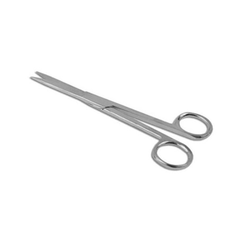 Sterile Disposable Operating/Dressing Scissors, Straight, Sharp/Blunt - 5.5"