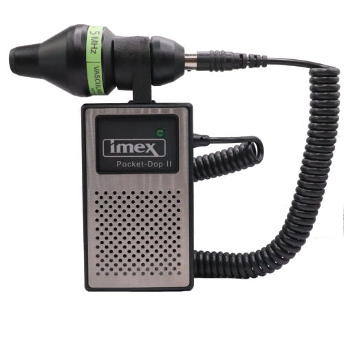 Imex Pocket-Dop II Handheld Doppler With 5 MHz Vascular Probe