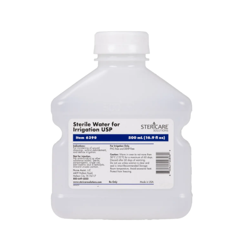 Sterile Water for Irrigation USP - 500 mL