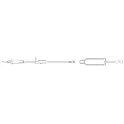 IV Secondary Set 40" 15 Drop/ml BBraun V1921