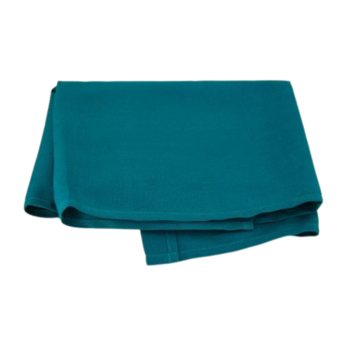 Washable and Reusable Huck Towel - Green (17" x 30")