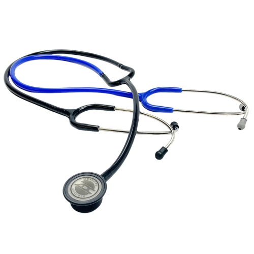 ADC Adscope 613 Clinician Teaching Stethoscope - Black/Royal Blue