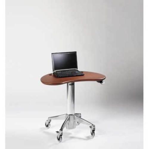 Midmark Care Exchange 6206 Kidney Style Laptop Cart with Security System