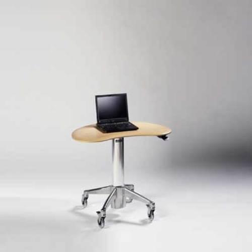 Midmark Care Exchange 6207 Basic Kidney Style Laptop Cart