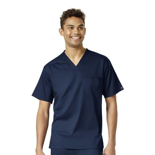 WonderWink Men's V-Neck Top 6619