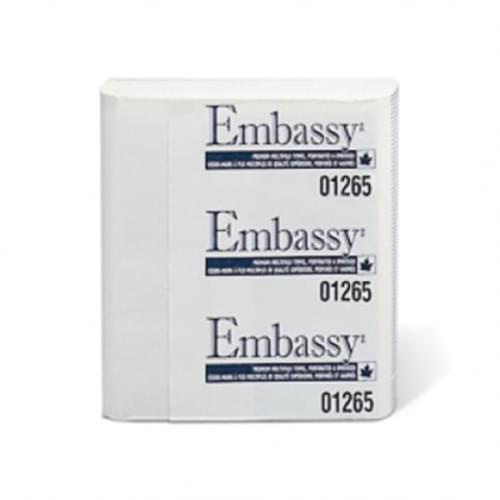 Embassy Supreme Multifold Towels - 250/ Bundle 12/ Case | White