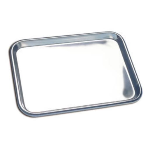 AMG Stainless Steel Flat Tray - 17.3" x 11.4" x 0.75"