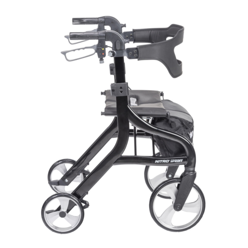 Nitro Sprint Rollator, Standard – Black = 850-102662BK