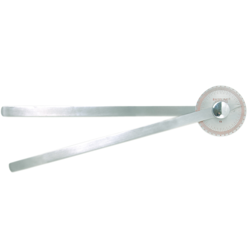 Baseline Metal 14" Goniometer - 360 Degree Range