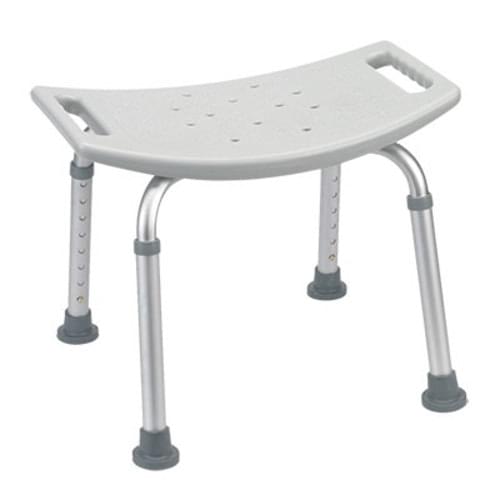 Deluxe Aluminum Shower Seat Without Back