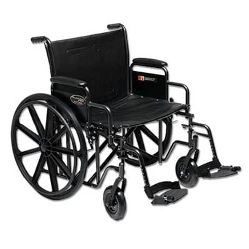 Traveler Heavy Duty Wheelchair 24" Seat