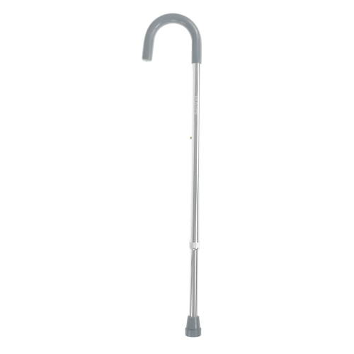 BIOS J-Handle Cane – Silver