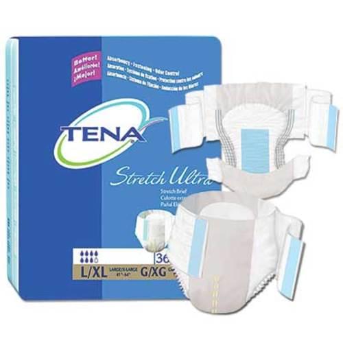 TENA Stretch Briefs 36/case 41"-64" waist