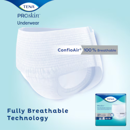 TENA ProSkin™ Extra Fully Breathable Underwear - 2XL (Case of 48) = 850-72518