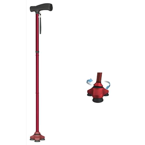 HurryCane® Freedom Edition - The All-Terrain Cane - Red