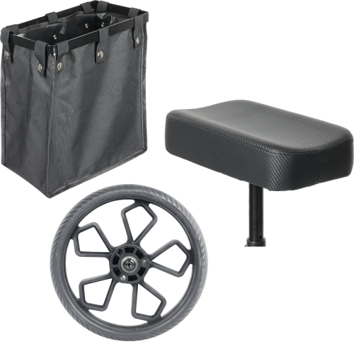 BIOS 4-Wheel Knee Rollator – Black = 850-KNR01