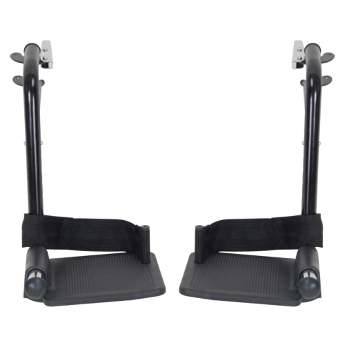 Swing-Away Footrests for Bariatric Sentra EC Heavy-Duty, Extra-Extra-Wide Wheelchair