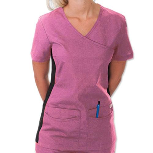 SCRUB TOP PRO 595 RASPBRRY XS