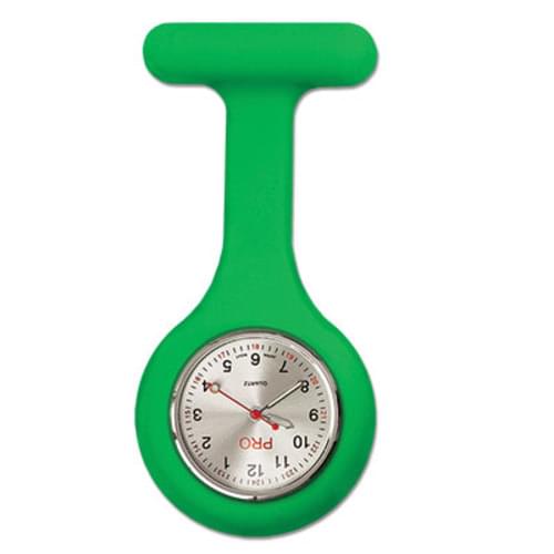 Silicone Lapel Watch - Green