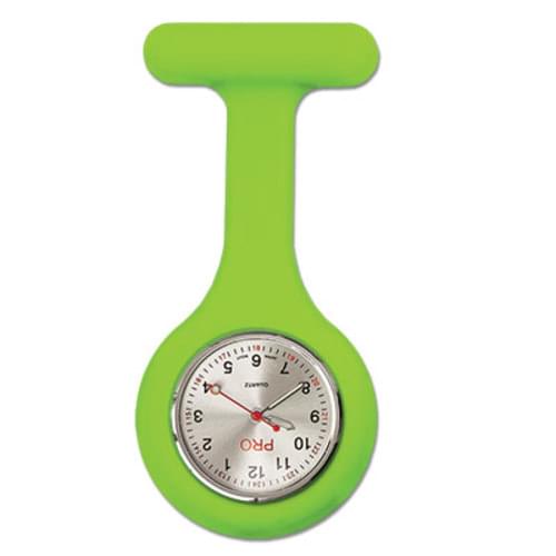 Silicone Lapel Watch - Kiwi Green