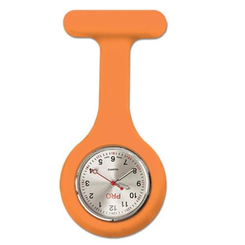 Silicone Lapel Watch - Orange